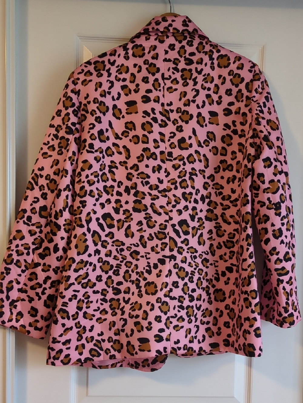 Pink Leopard Print Jacket by OYROSY XL - Picture 6 of 8